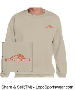 Crew Neck Sweatshirt - Sand Design Zoom
